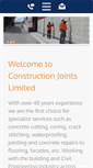 Mobile Screenshot of constructionjoints.co.uk